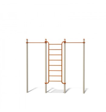 Pull-up bar and ladder set...