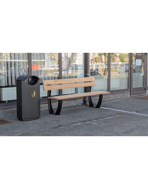 Metalinės šiukšliadėžės | Miestui.lt